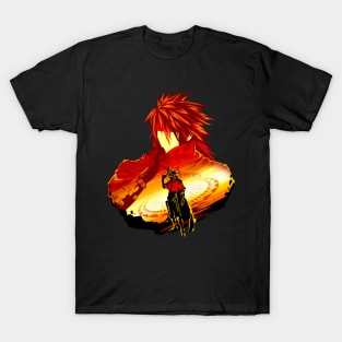 Crimson Sunset Vincent T-Shirt